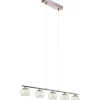 Ascolese Taklampa 90cm LED 3000K 5x3,3W Nickel
