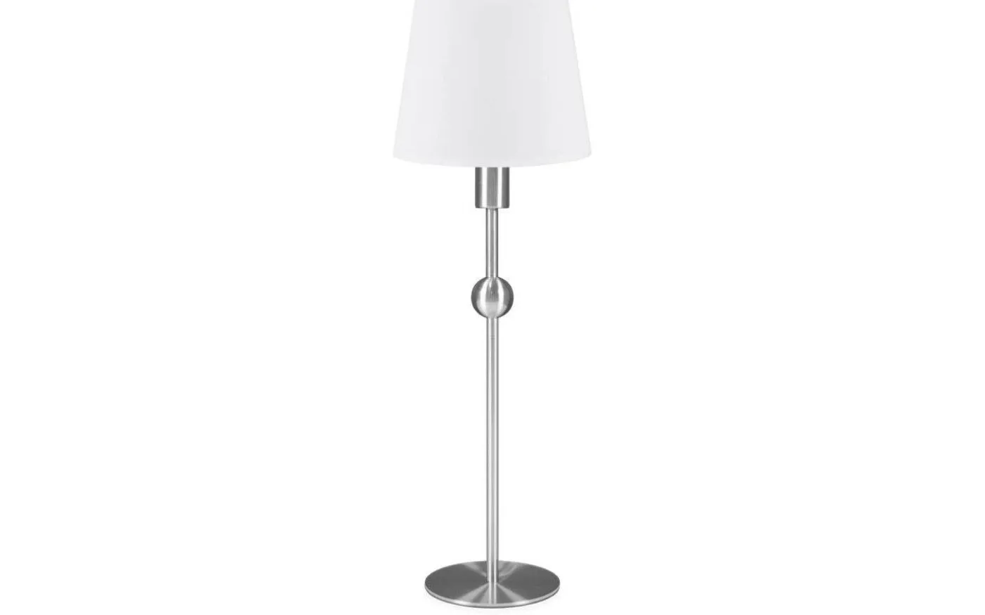 Astrid Lampfot 41cm Borstad Stål