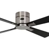 Astro 105cm Takfläkt Nickel Motor, Svarta/Ljusgrå Blad