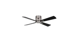 Astro 105cm Takfläkt Nickel Motor, Svarta/Ljusgrå Blad