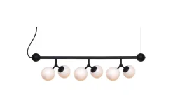 Atom Taklampa 80cm Svart/Opal