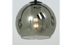 Atom Taklampa 114cm Svart/Rök