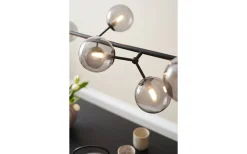 Atom Taklampa 123cm Svart/Smoke