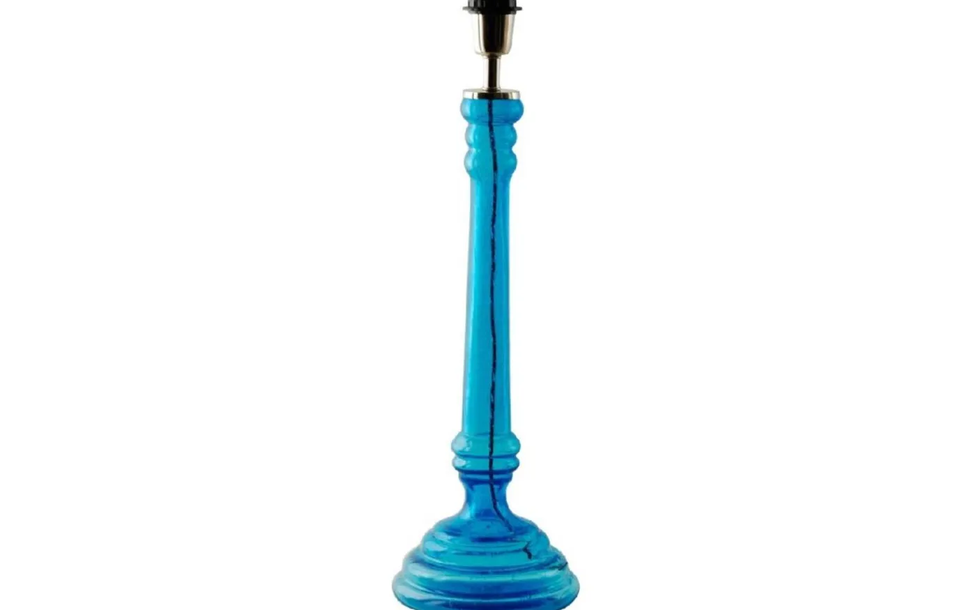 Audrey Lampfot 58cm Blå
