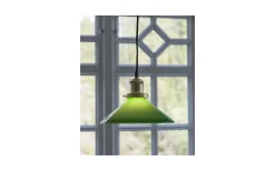 August Fönsterlampa 25cm Grön
