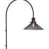 August Vägglampa 60cm Svart