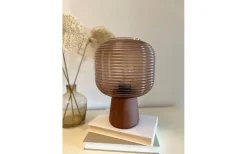 Aura Bordslampa 28cm Brunbets/Brun