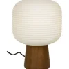 Aura Bordslampa 28cm Bruntbets/Vit