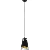 Austell Fönsterlampa 17cm Svart/Guld