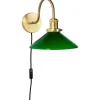 Axel Vägglampa 25cm Grön