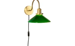 Axel Vägglampa 25cm Grön