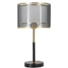 Azzurro Bordslampa 48cm Svart/Guld