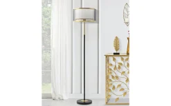 Azzurro Golvlampa 153cm Svart/Guld