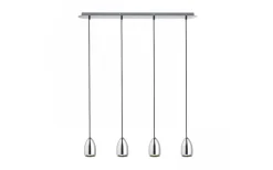 Babades Taklampa 79cm Krom