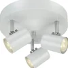 Balder Takspotlight 25cm Vit/Krom