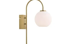 Ballon Vägglampa Mässing