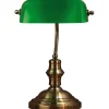Bankers Bordslampa 42cm Grön