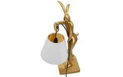 Barca Bordslampa Kanin 47cm Guld