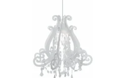 Barock Taklampa 45cm Vit