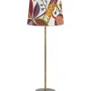 Base Bordslampa 71cm Guld med mönstrad skärm