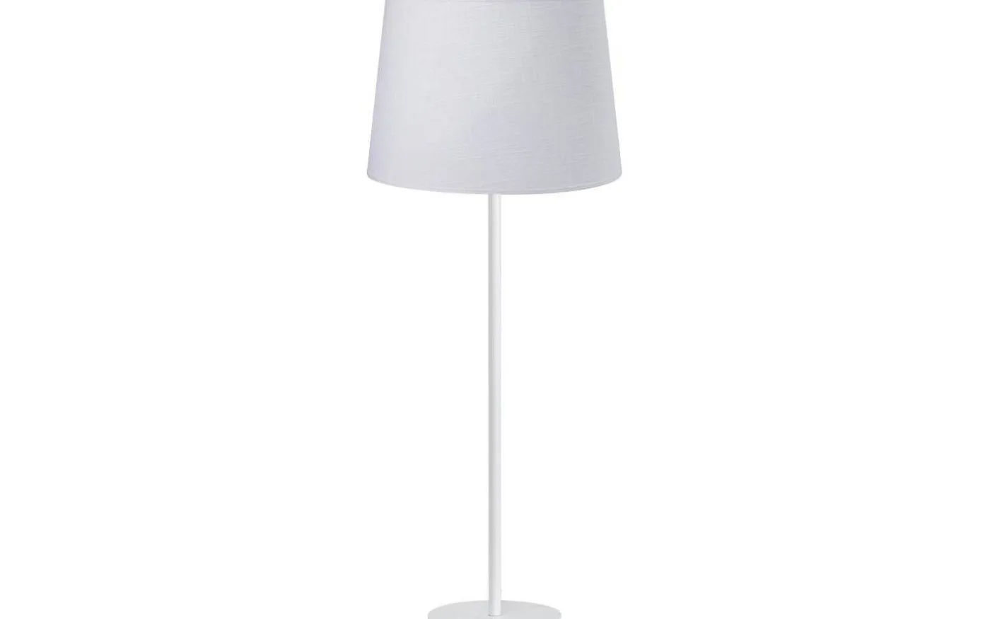 Base Bordslampa 71cm Vit med vit skärm