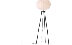 Base Tripod Golvlampa 125cm Matt Svart/Vit