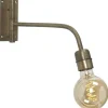 Base Vägglampa 34cm Beaten Gold