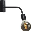 Base Vägglampa 34cm Matt Svart