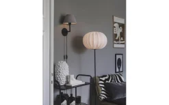 Base Vägglampa Silver
