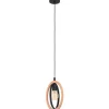 Basildon Fönsterlampa 19cm Trä/Svart