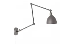 Bazar Vägglampa Grå
