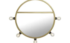 Bea Spegellampa 45cm Svart/Guld