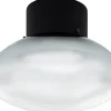 Belategi Plafond 24cm Svart/Klarglas