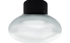Belategi Plafond 24cm Svart/Klarglas