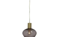 Bell Fönsterlampa 15cm Matt Mässing/Rök