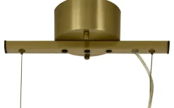 Bell Taklampa 70cm Matt Mässing/Rök