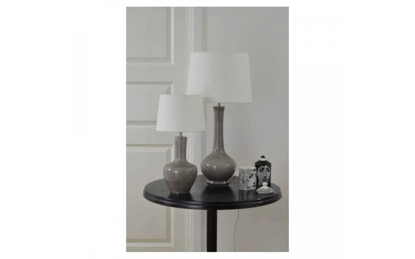 Bella Lampfot 50cm Grey