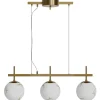 Bellagio Taklampa 82cm Mässing/Vit