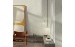 Belle Fönsterlampa Ø15cm Slipad Aluminium