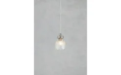 Bellis Fönsterlampa 18cm Klar/Satinnickel