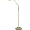 Bergamo Golvlampa LED matt mässing