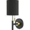 Berlin Vägglampa Svart