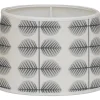 Berså Oval Lampskärm 25cm Grå Stig Lindberg