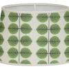 Berså Oval Lampskärm 25cm Grön Stig Lindberg