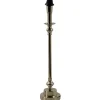 Bianca Lampfot 46cm Antik Silver