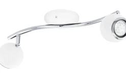 Bimeda Takspotlight 37cm GU10 LED 3000K 2x2,8W Vit