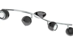 Bimeda Takspotlight 64cm GU10 LED 3000K 4x2,8W Nickel
