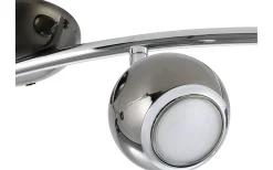 Bimeda Takspotlight 64cm GU10 LED 3000K 4x2,8W Nickel