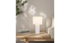 Blair Bordslampa 36cm E27 mattvit