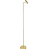 Blizz Golvlampa 145cm GU10 Mini Borstad mässing